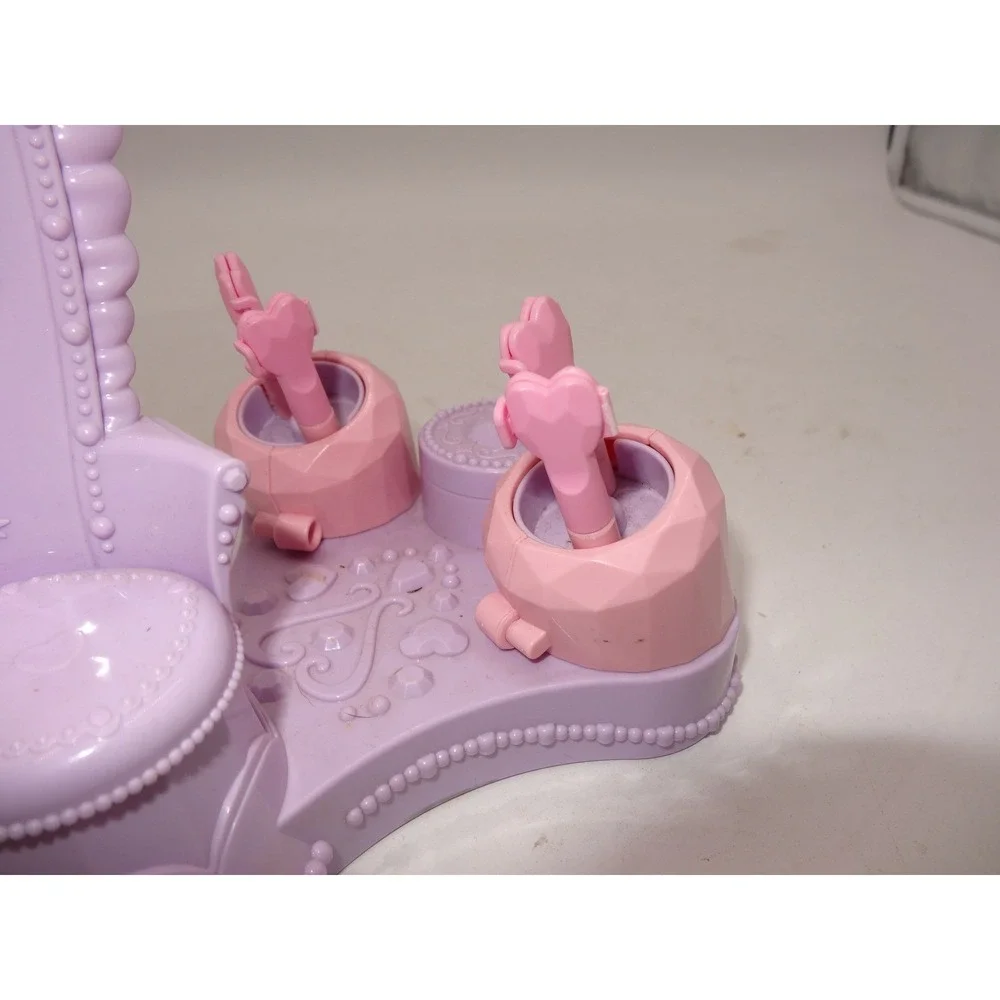 Takara Tomy Licca-chan Aqua Curl Mist Dresser Replacement Base‎ Purple Pink